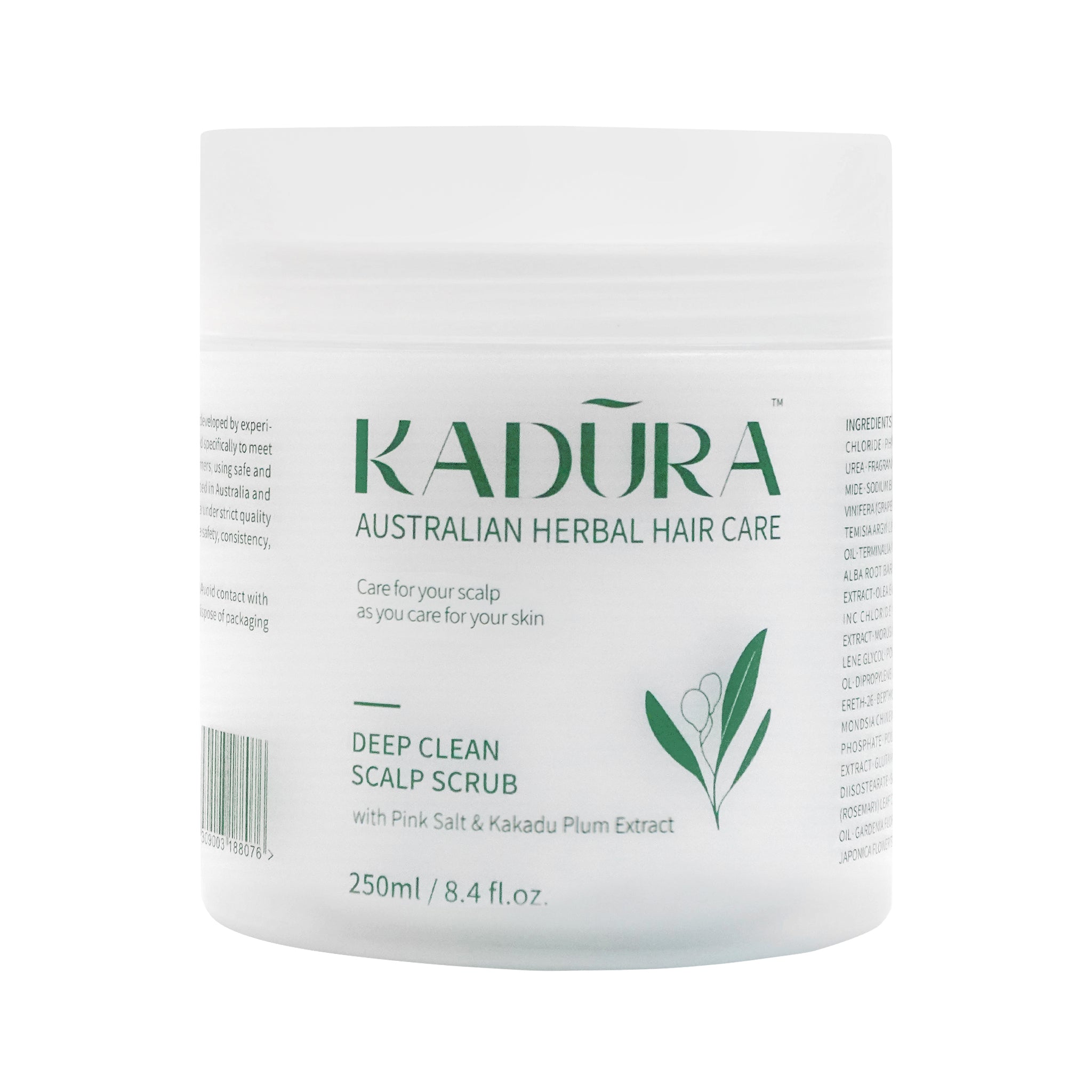 Deep Purifying Scalp Scrub with Pink Sea Salt & Kakadu Plum – Oil Control & Refresh | 250ml