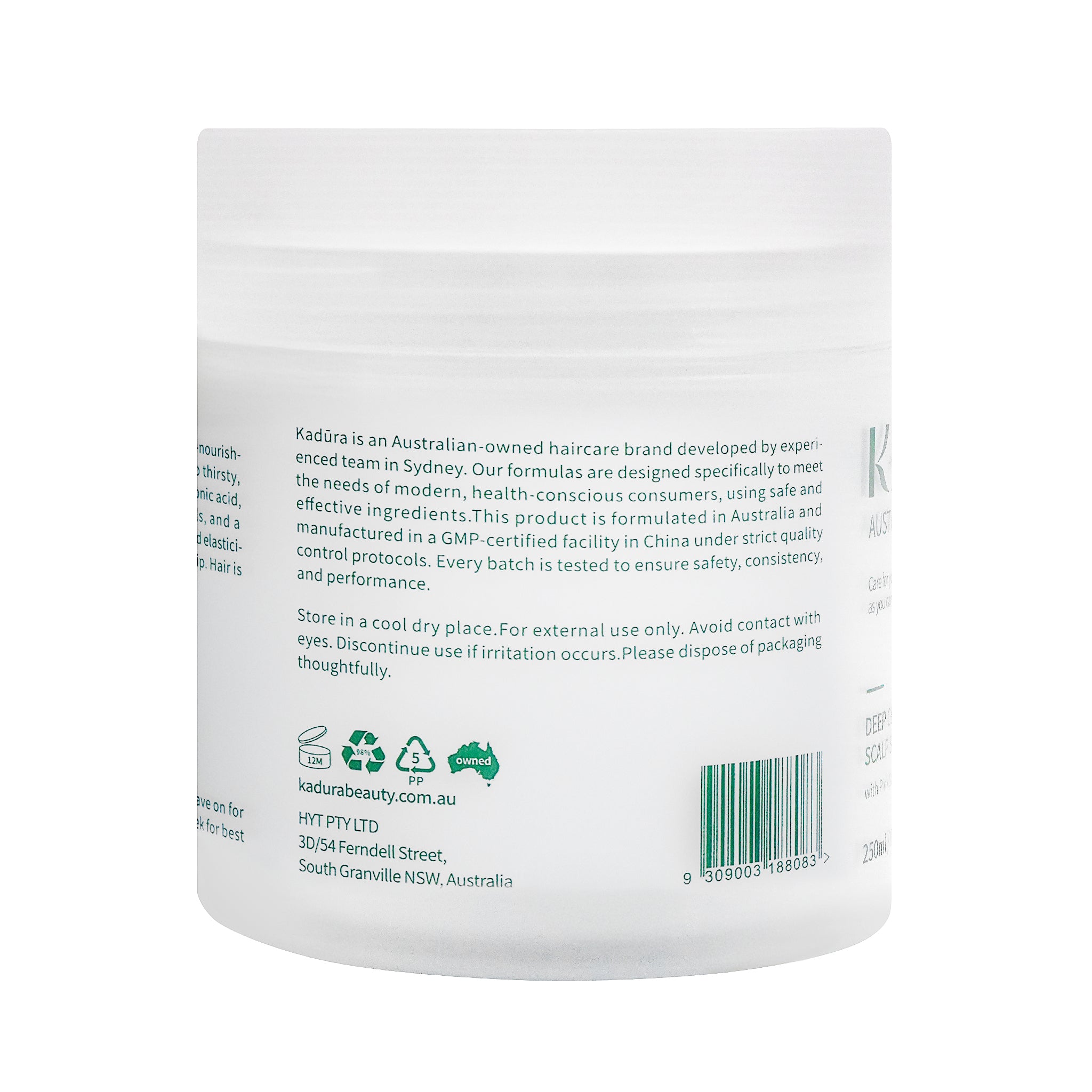 Deep Purifying Scalp Scrub with Pink Sea Salt & Kakadu Plum – Oil Control & Refresh | 250ml