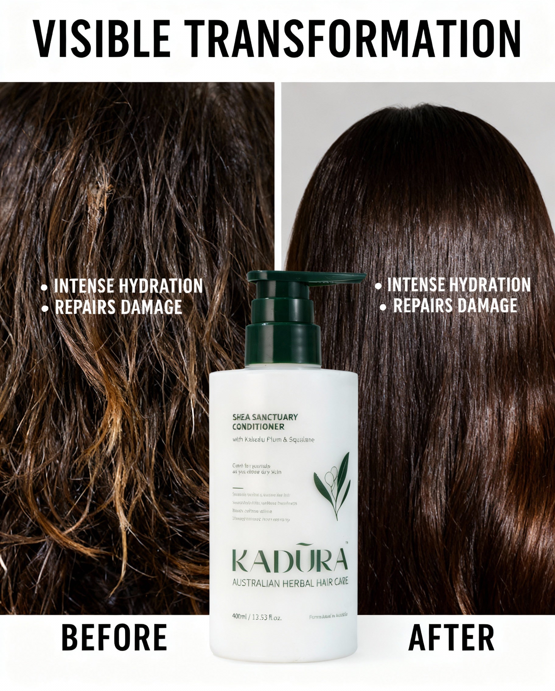 Shea Sanctuary Conditioner with Kakadu Plum & Squalane – Nourishing & Restorative | 400ml