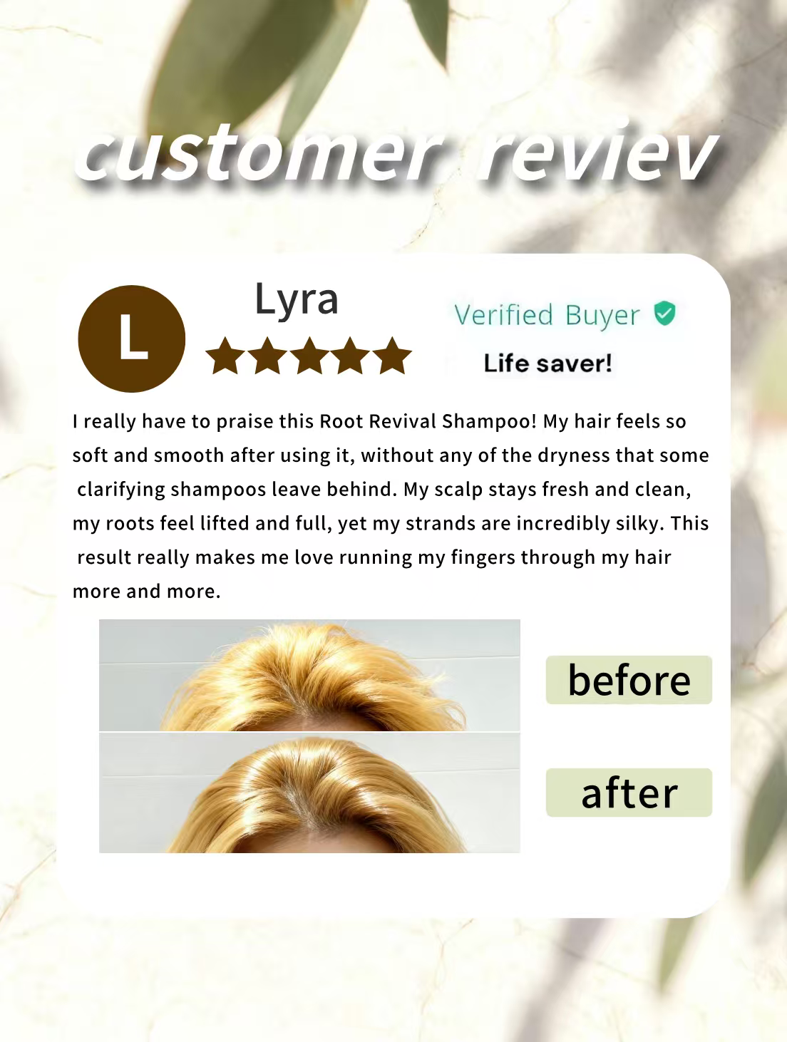 Root Revival Shampoo with Kakadu Plum & Guarana – Clarifying & Energising | 400ml