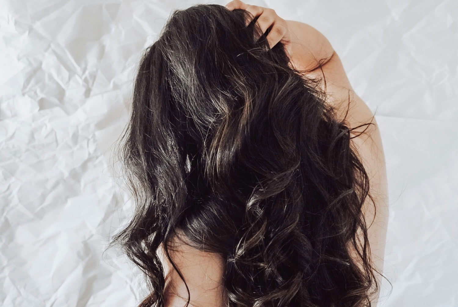 Shiny nourished hair