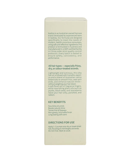 Botanical Hair Perfume Oil with Camellia &amp; Australian Native Oils – Shine, Frizz Control | 50ml