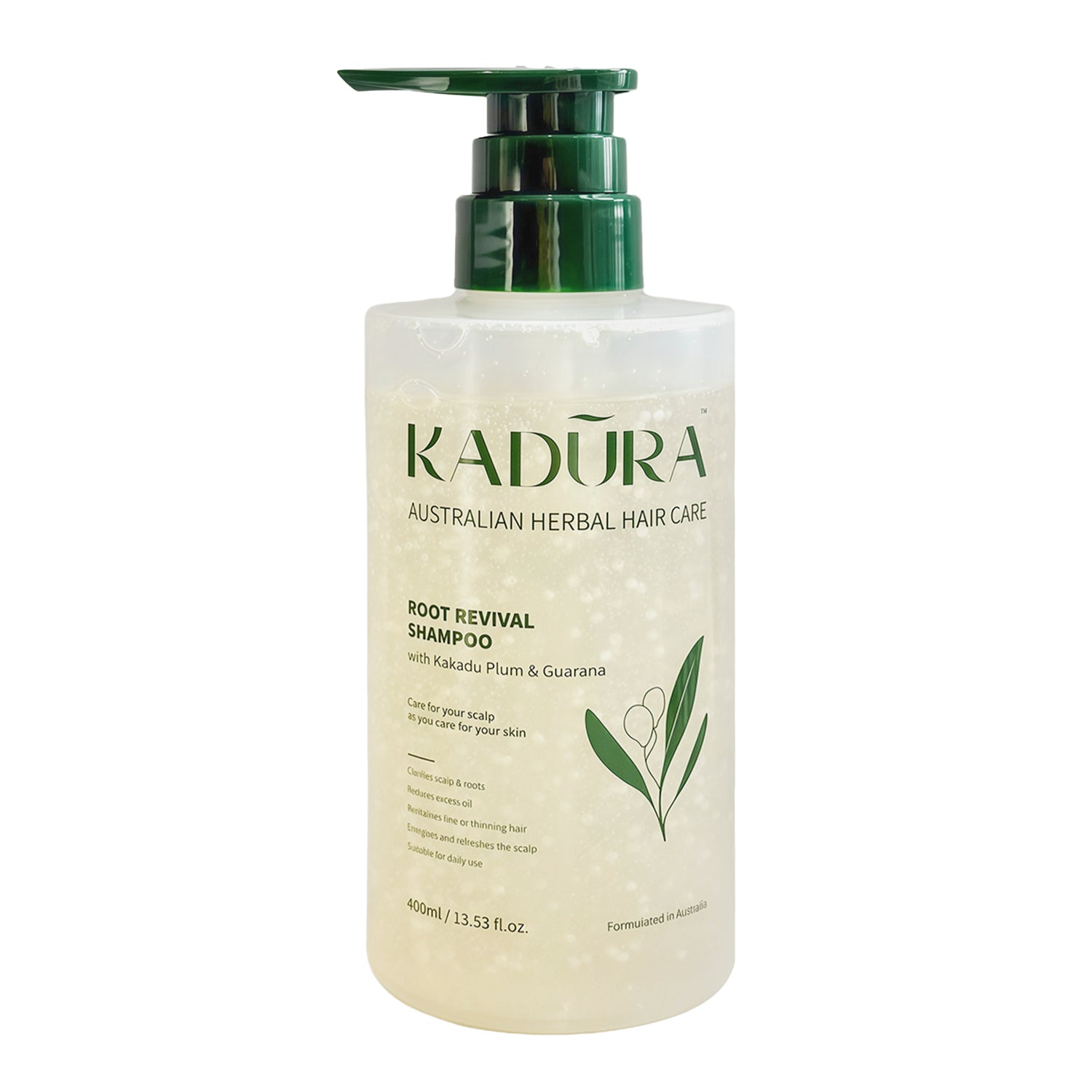 Root Revival Shampoo with Kakadu Plum &amp; Guarana – Clarifying &amp; Energising | 400ml