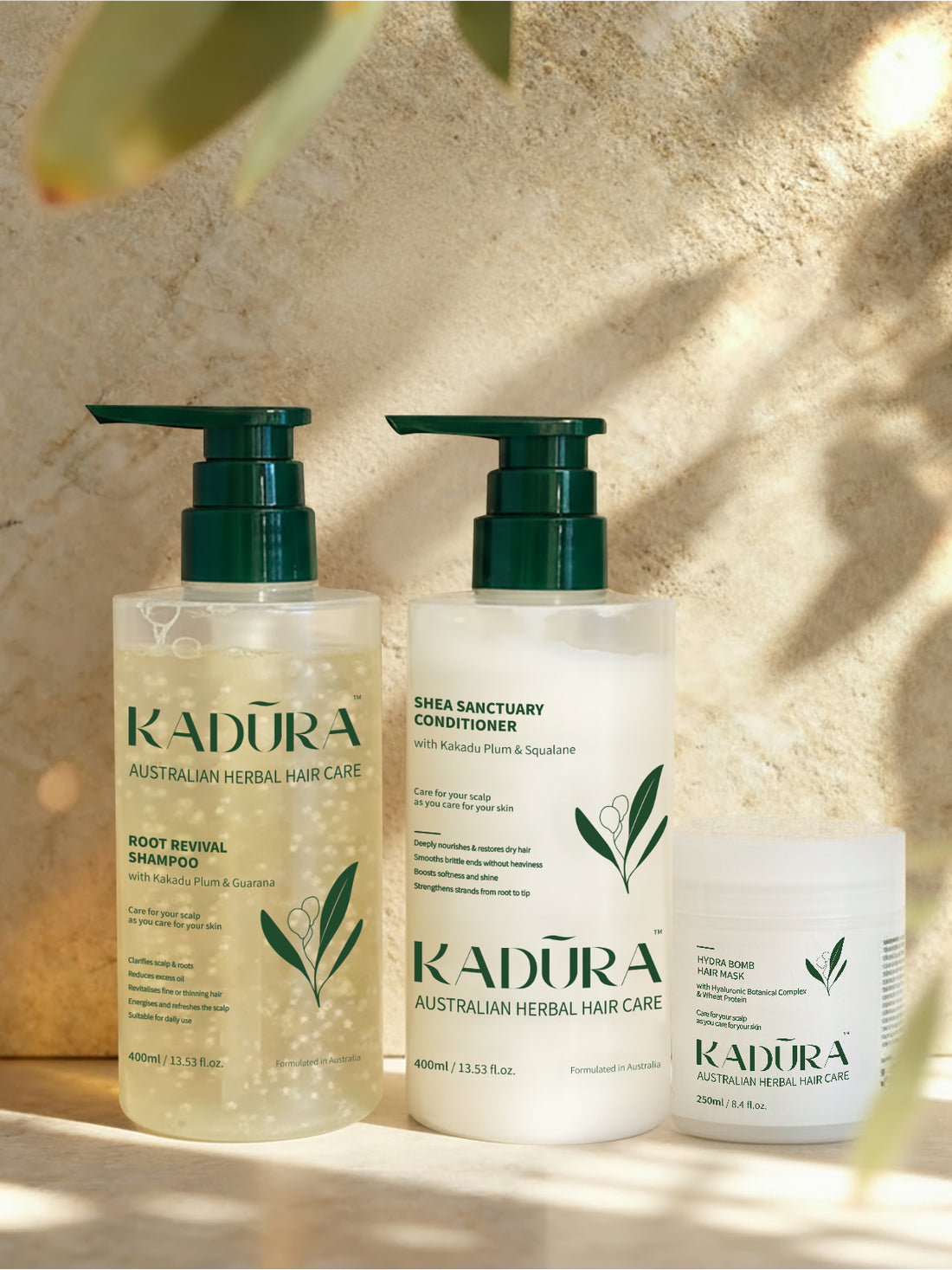 Kadūra Deep Renewal Ritual Set | Botanical Repair &amp; Hydration