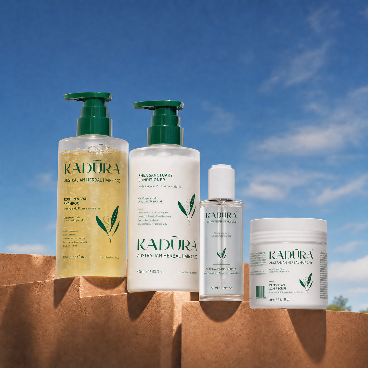 Kadūra Balance &amp; Repair Set for Oily Scalp Dry Ends
