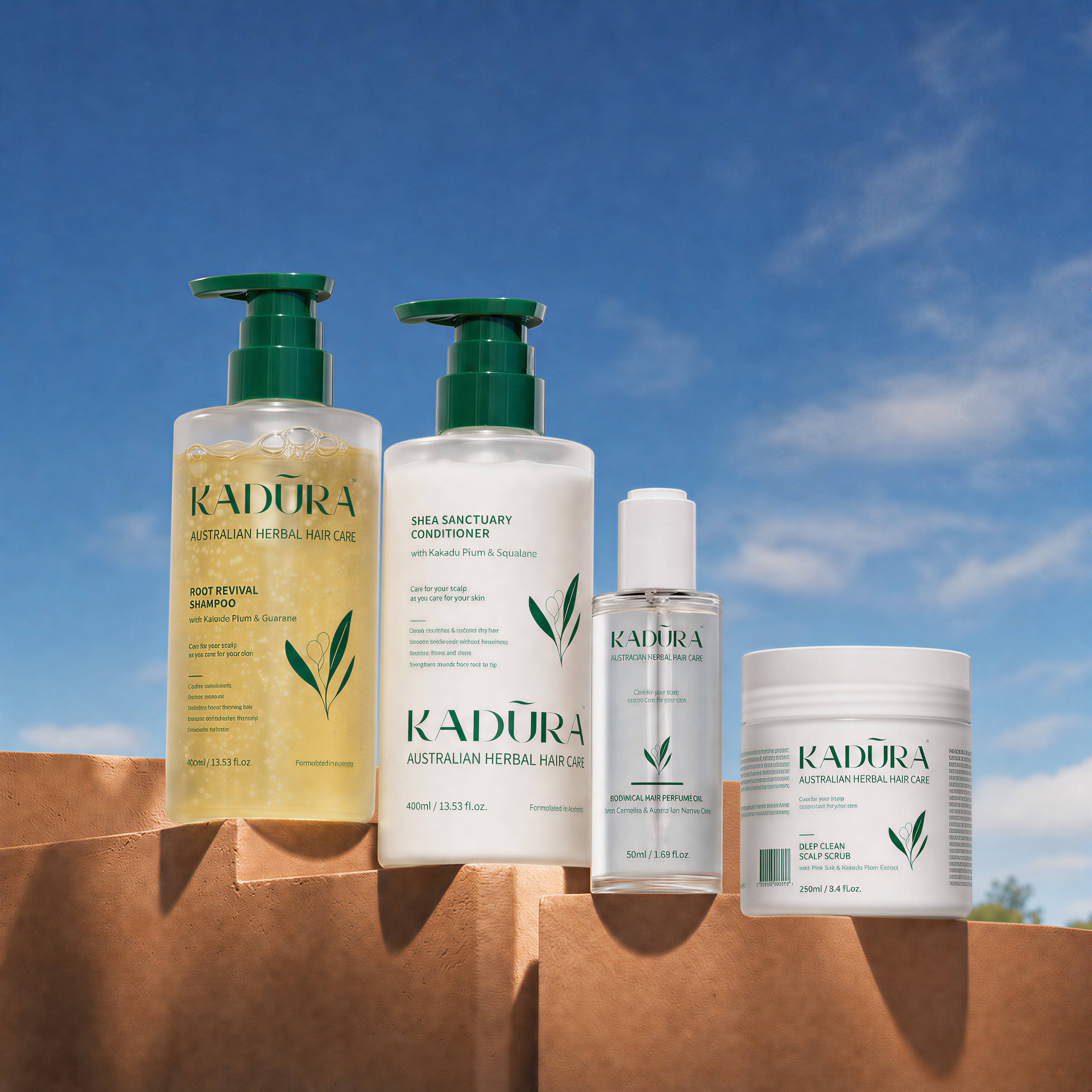 Kadūra Balance &amp; Repair Set for Oily Scalp Dry Ends