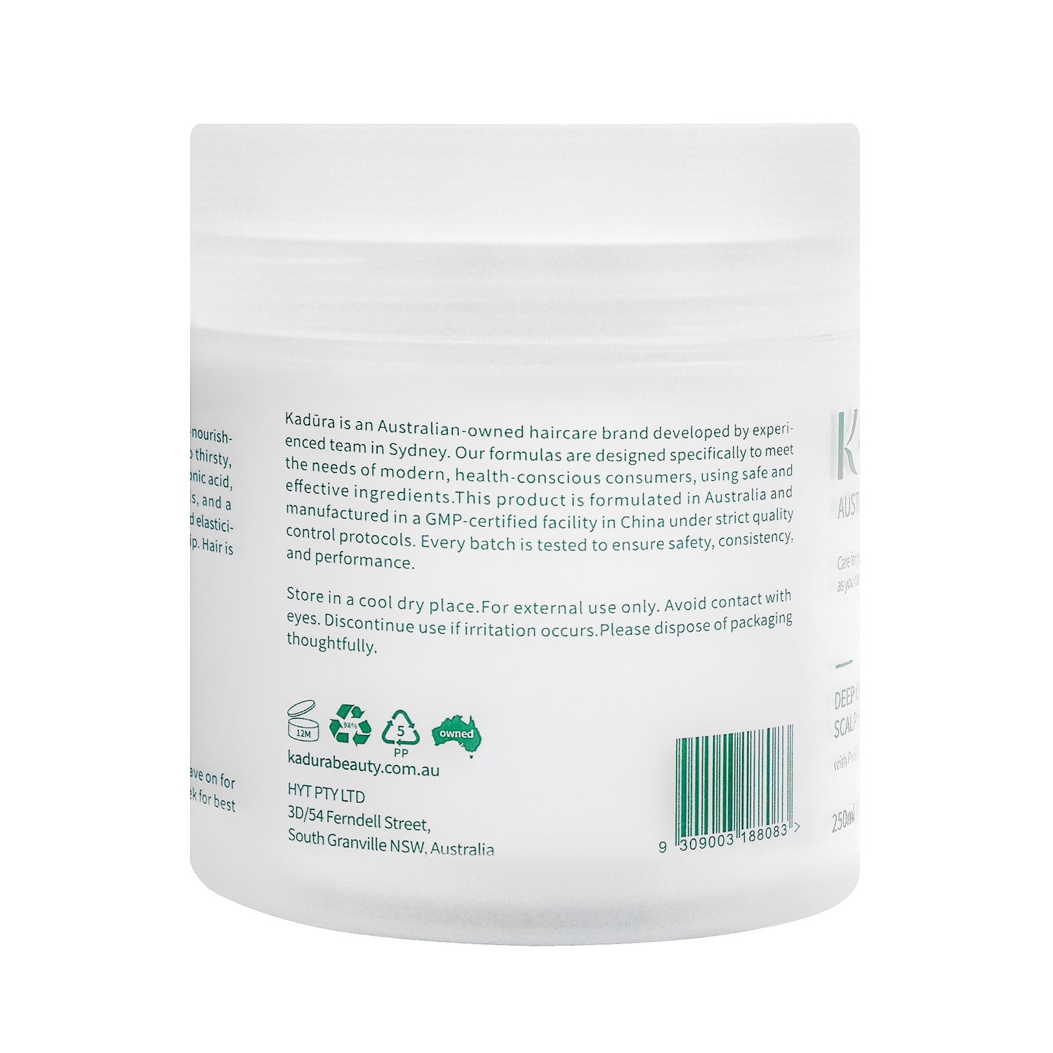 Deep Purifying Scalp Scrub with Pink Sea Salt &amp; Kakadu Plum – Oil Control &amp; Refresh | 250ml