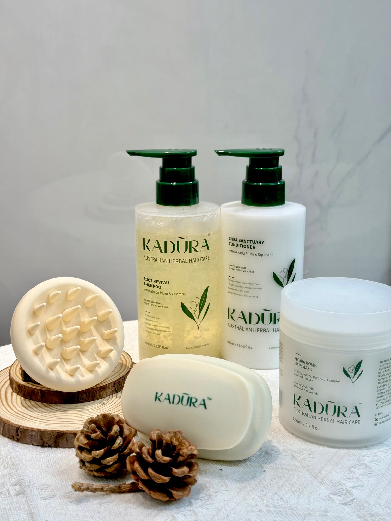 Kadūra Deep Renewal Ritual Set | Botanical Repair &amp; Hydration