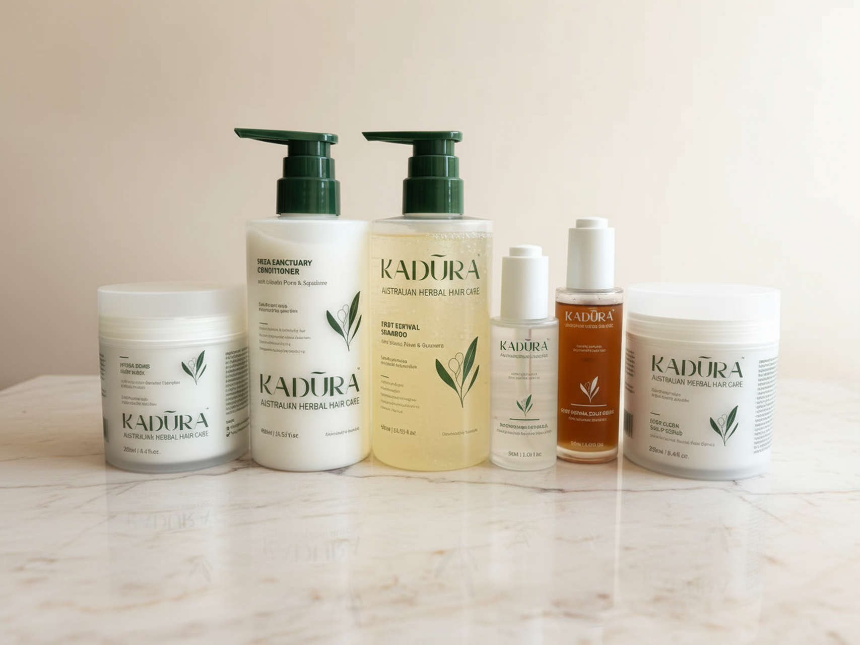 Kadūra Complete Scalp Revival Collection | Full Botanical Haircare Routine