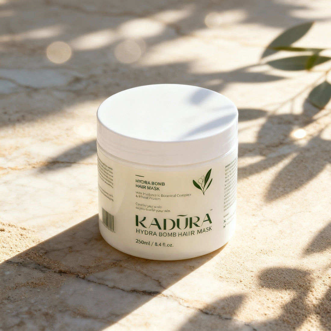 Hydra Bomb Hair Mask with Hyaluronic Botanical Complex &amp; Wheat Protein – Intense Hydration &amp; Repair | 250ml