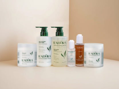 Kadūra Complete Scalp Revival Collection | Full Botanical Haircare Routine