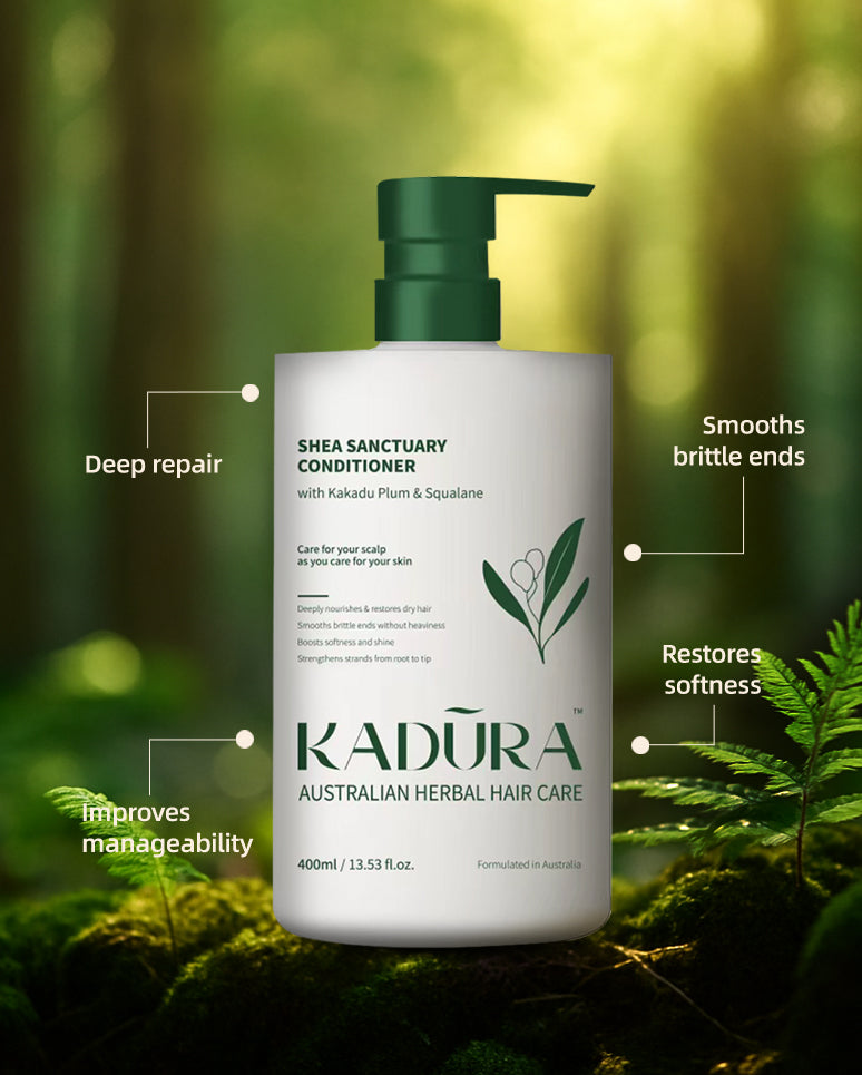 Shea Sanctuary Conditioner with Kakadu Plum &amp; Squalane – Nourishing &amp; Restorative | 400ml