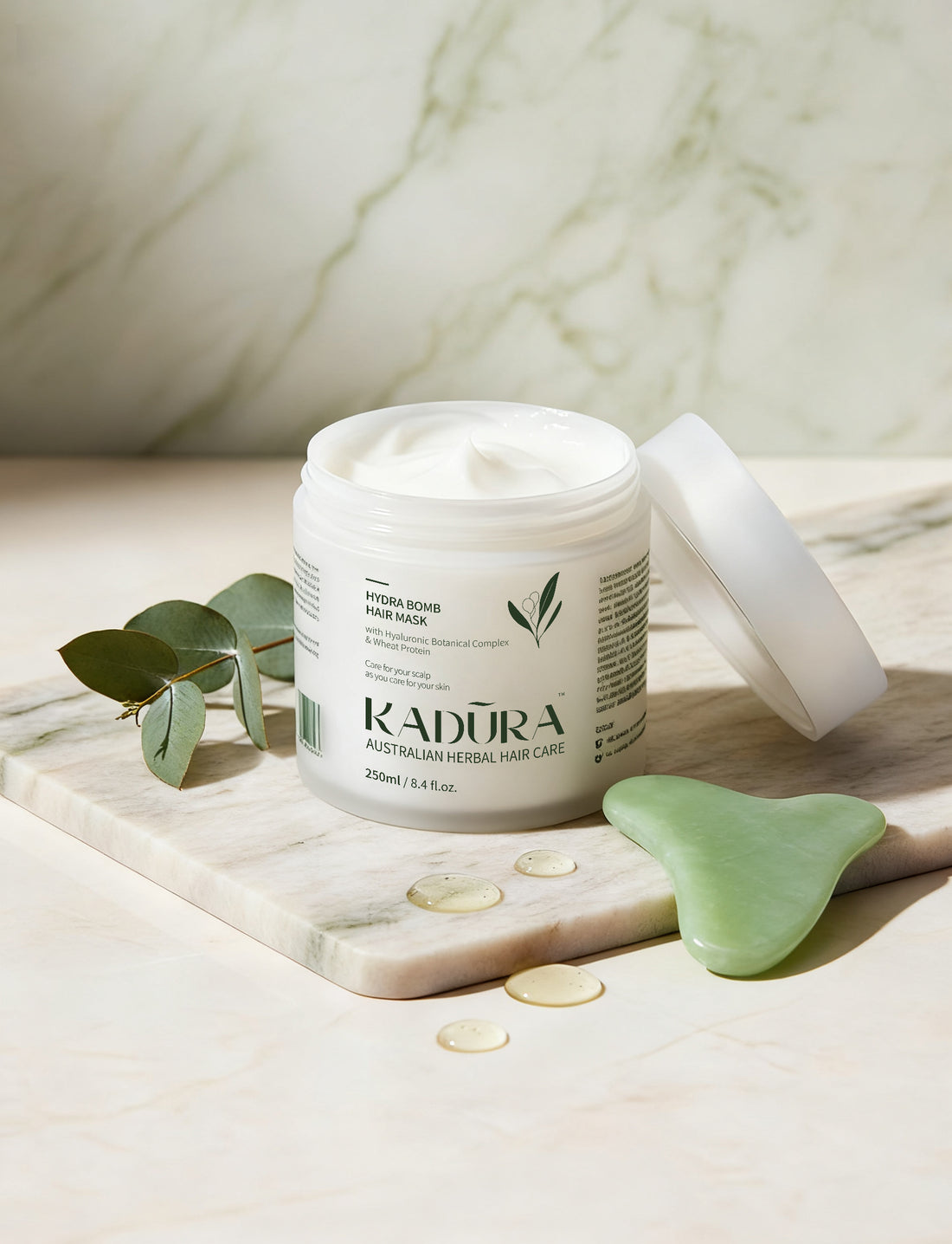 Hydra Bomb Hair Mask with Hyaluronic Botanical Complex &amp; Wheat Protein – Intense Hydration &amp; Repair | 250ml
