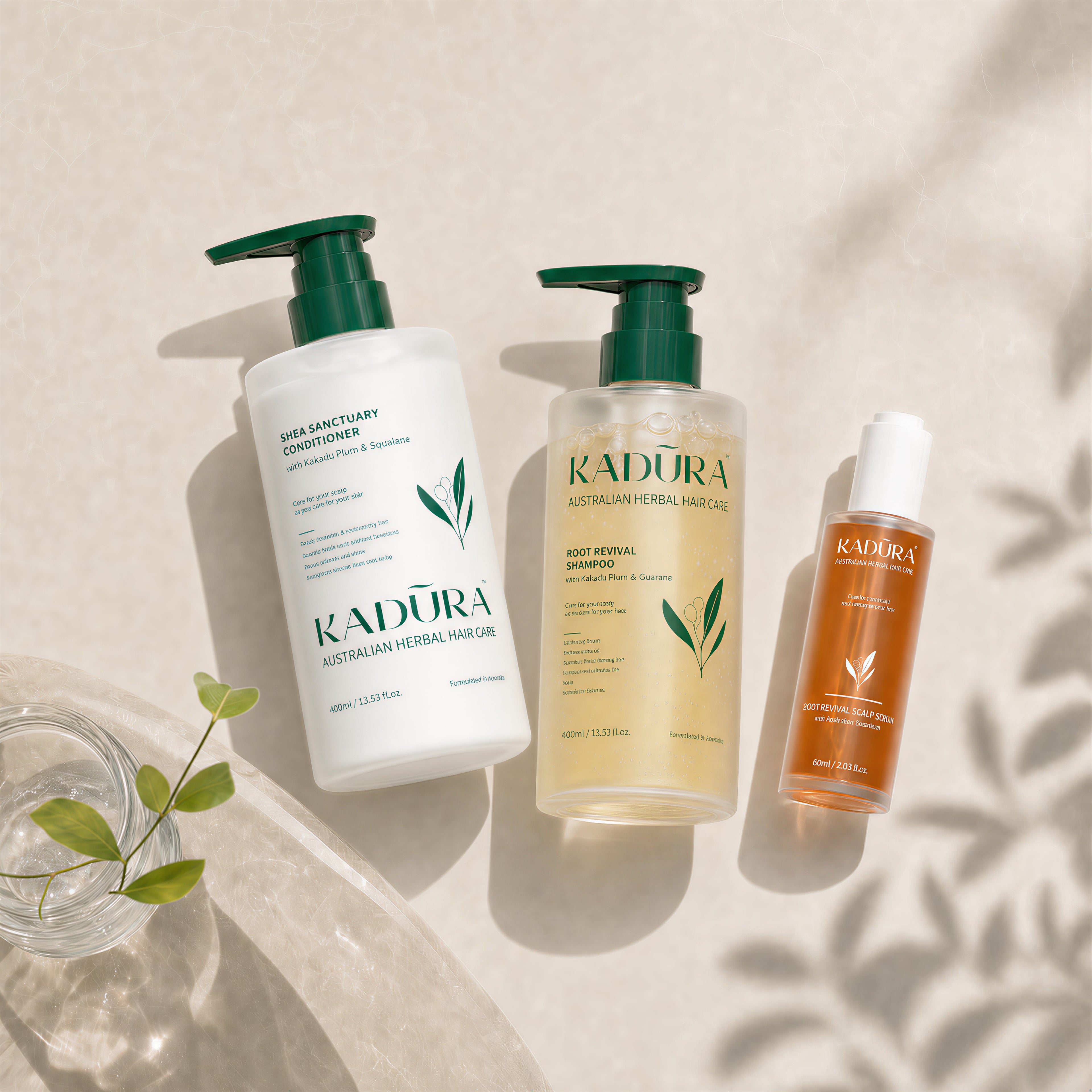 Kadūra RootRevive Trio for Hair Fall