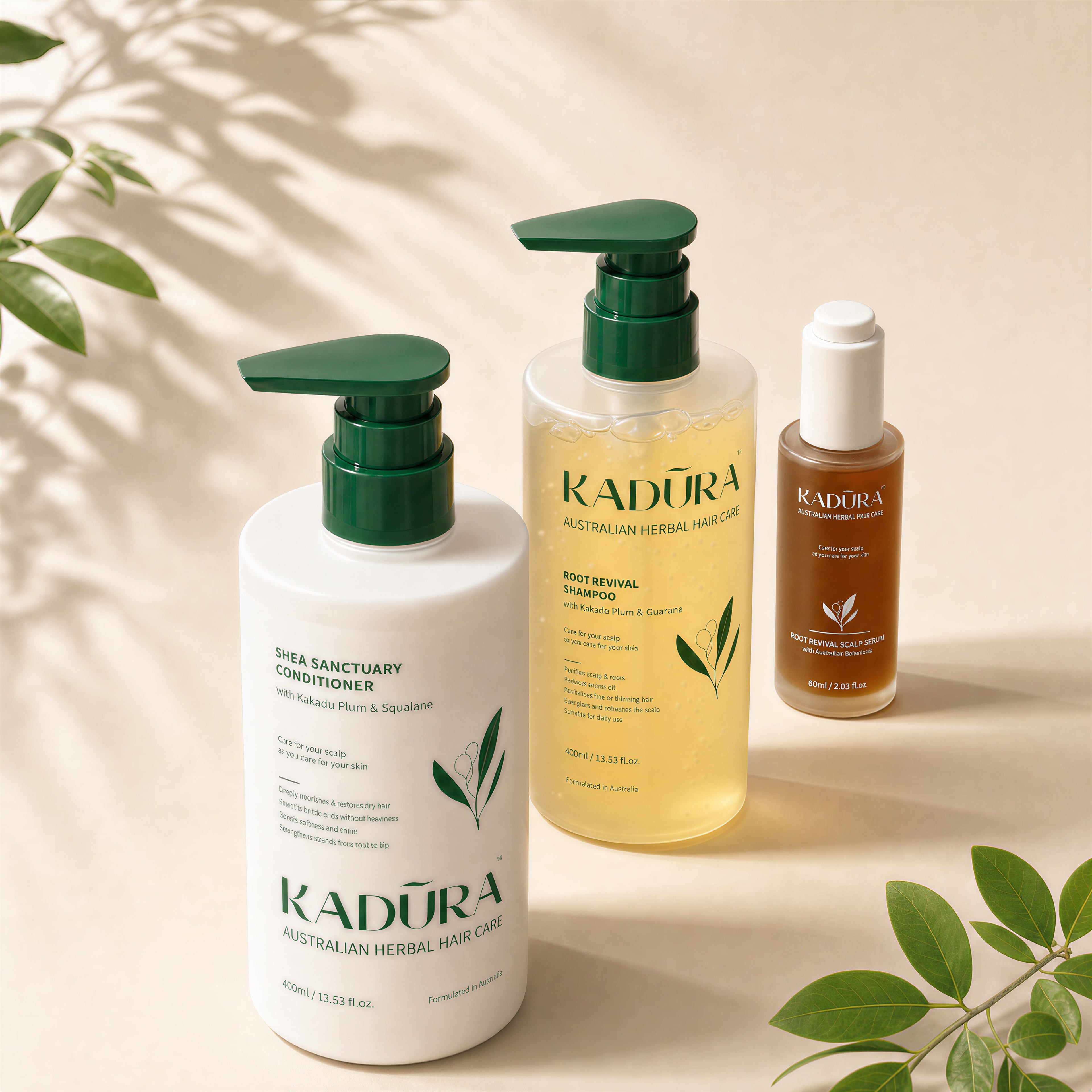 Kadūra RootRevive Trio for Hair Fall