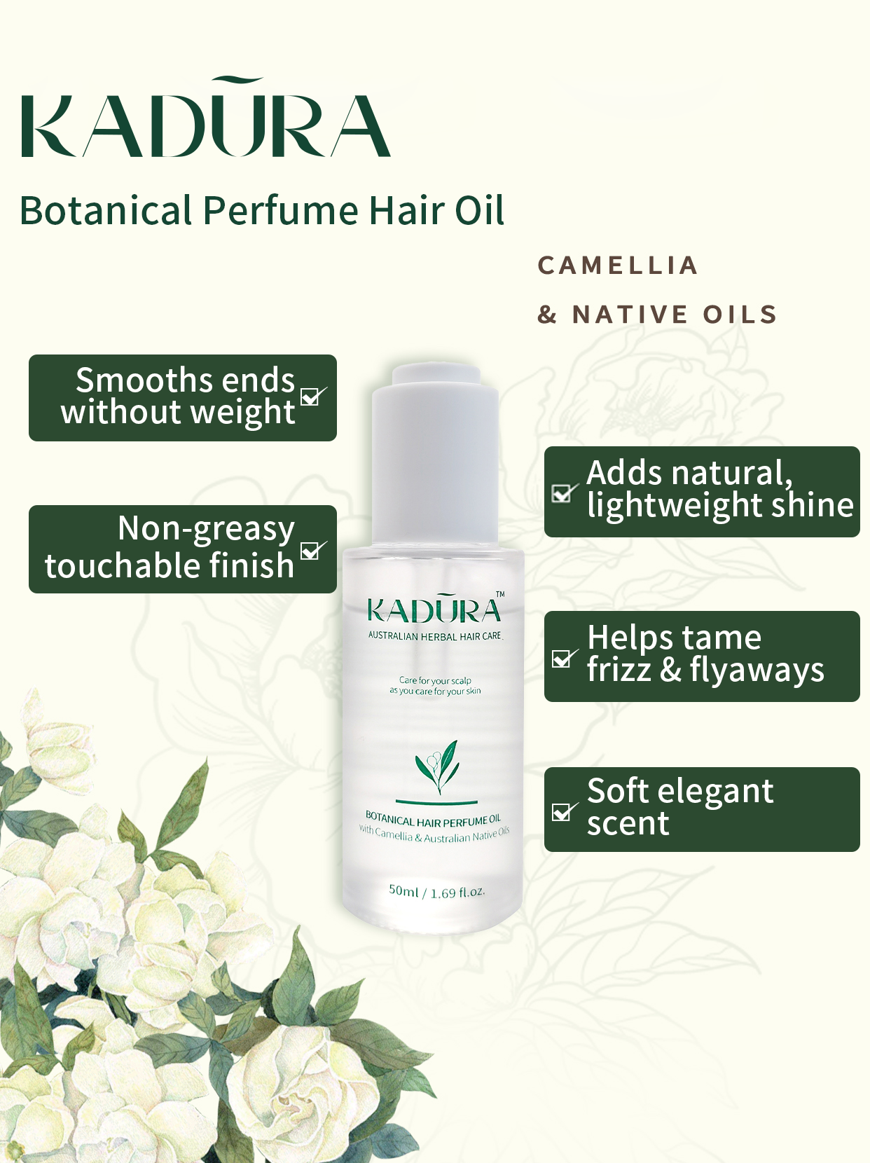 Kadūra Complete Scalp Revival Collection | Full Botanical Haircare Routine