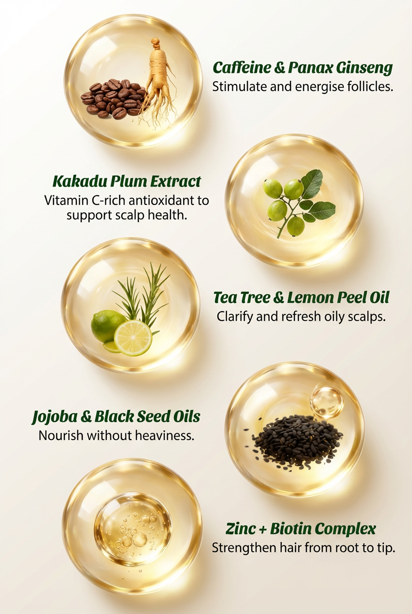 Kadūra Complete Scalp Revival Collection | Full Botanical Haircare Routine